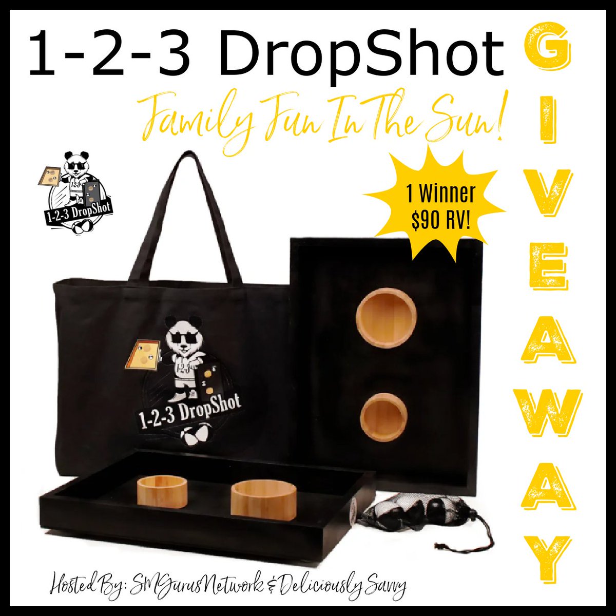 🌞NEW Giveaway Alert!🌞 Enter To Win The 1-2-3 DropShot 'Family Fun In The Sun' #Giveaway! There Will Be 1 Lucky Winner ~ $90 RV! #123DropShot #2024SMGNMothersDayGiftGuide💐 Enter Today & Good Luck 👉deliciouslysavvy.com/enter-to-win-t… via @deliciouslysavv