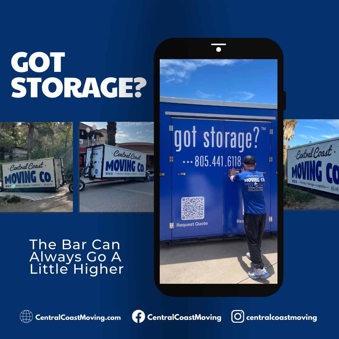 Running Out Of Room? We've Got Your Back! Elevate Your Storage Game With Us. 💪
•
📦 #StorageSolutions #Moving #ProfessionalMovers #MovingPros #SmoothMoves #PasoRobles #SantaMaria #SloWineCountry #CentralCoast #RealEstateMovers