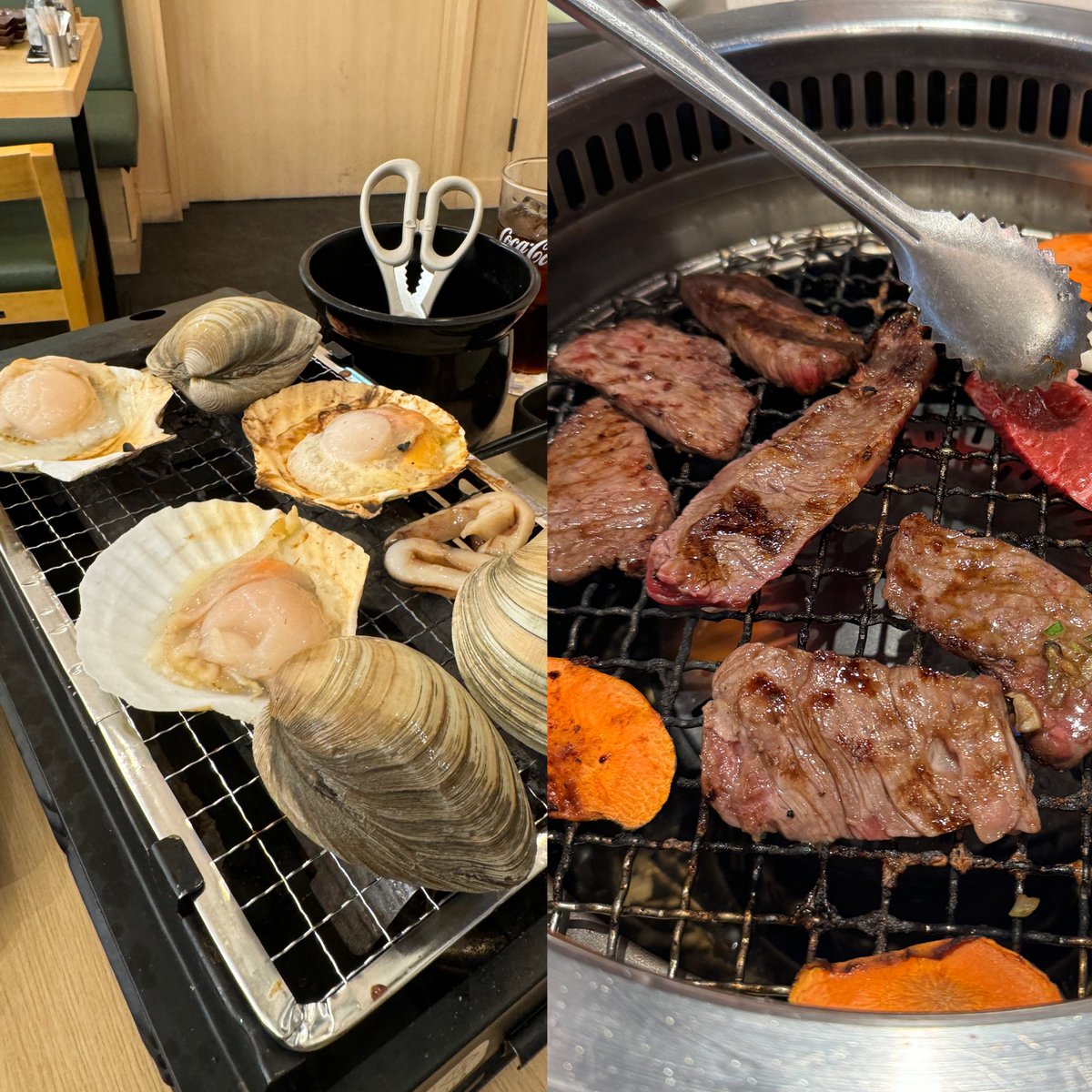 Friend who cannot eat pork for religious reason, and friend who cannot eat chicken due to her preference. We went to beef yakiniku for lunch on Sat. So the only menu left for dinner was seafood. That was the God’s arrangement✨😇 #BRIGHTsHomePartyinJP_DAY1 #bbrightvc