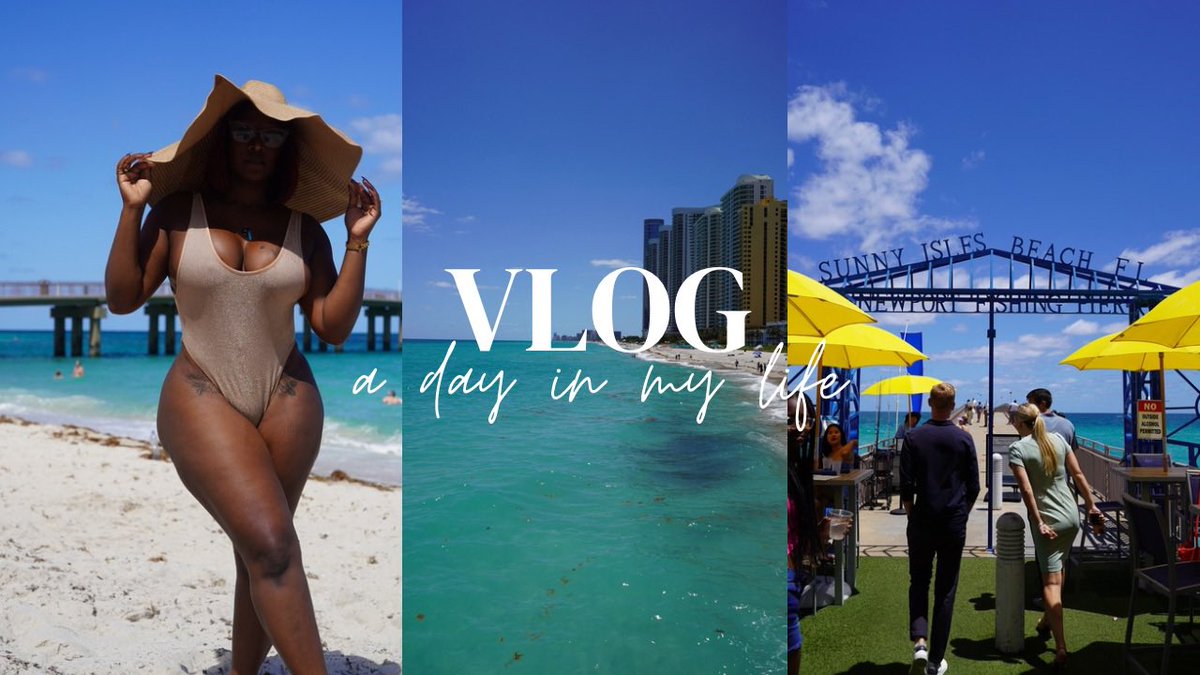 MiddletonChanya's tweet photo. 4k views of Sunny Isles Beach filmed by Black American Woman #dailyvlog ... https://t.co/cy9sJ6eak5 via @YouTube
#share #subscribe #YouTube #youtubechannel #youtubecreator #travel #travelvlog #minivlog #dailyvlog #explore #explorechannel #discovery https://t.co/8KRvcyGcBy