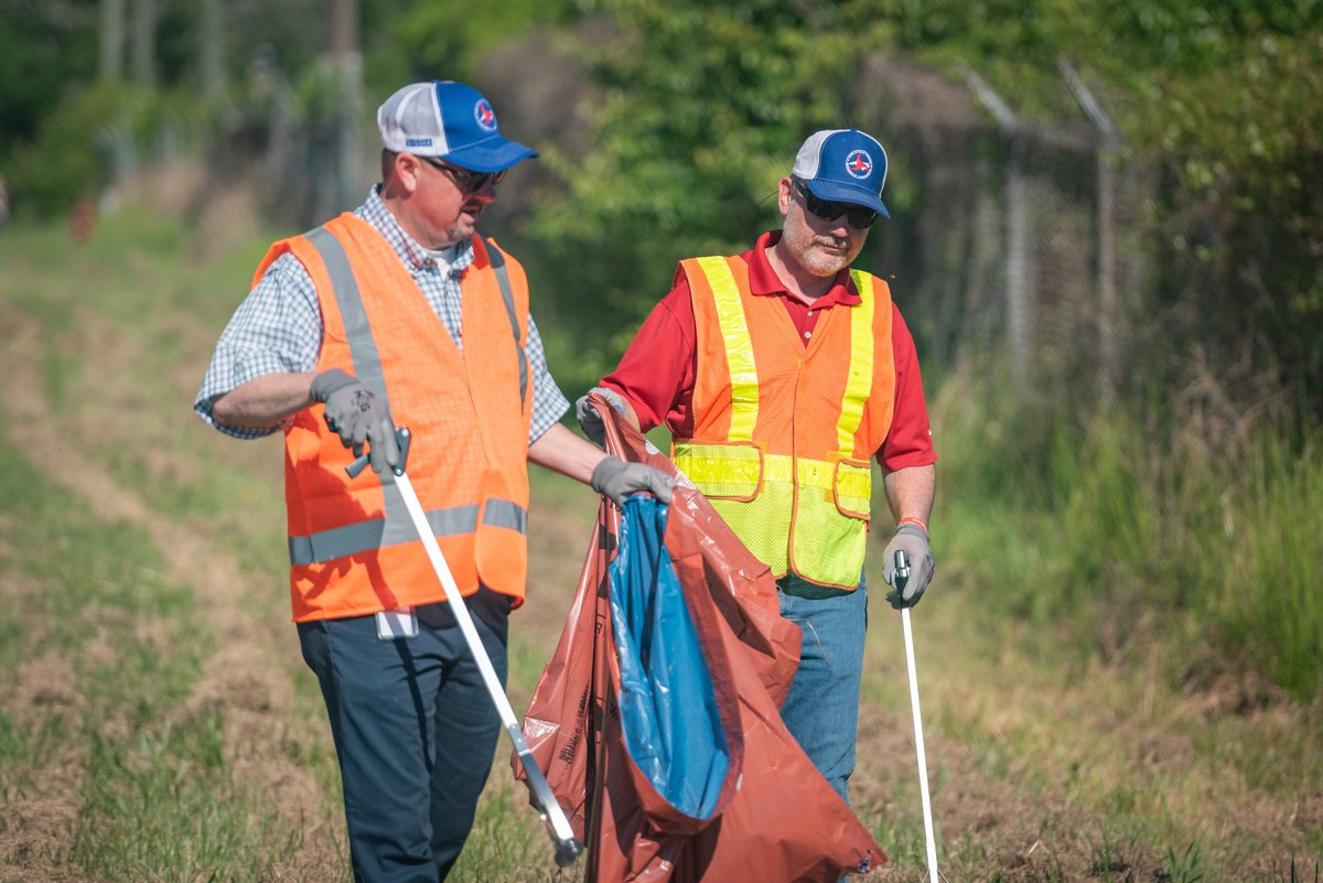 NCDOT Secretary Joey Hopkins joined the #LitterSweepNC effort Friday in Pembroke, contributing to the nearly 3 MILLION LBS. of litter removed from NC roadsides already in 2024. There's still a week left in the spring sweep so grab a group and get involved!