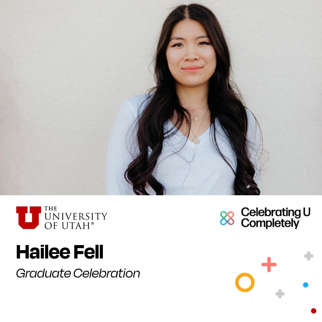 ✨ Congratulations to Hailee Fell ✨ 'I am originally from Idaho, but I have enjoyed my time living in Salt Lake City for school. [...] I love life and all that it teaches me.' ~ Hailee Fell 💻 loom.ly/iwwdL9o @uutah