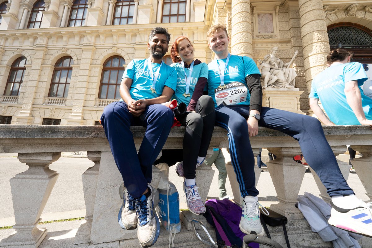 CeMM_News's tweet image. Congratulations to our 64 CeMMies who ran in the 41st @Vienna_Marathon today, along with our colleagues from @StAnna_CCRI! Thank you all and well done everyone! 🏅 👏 #VCM #VCM2024 #TogetherWeRun