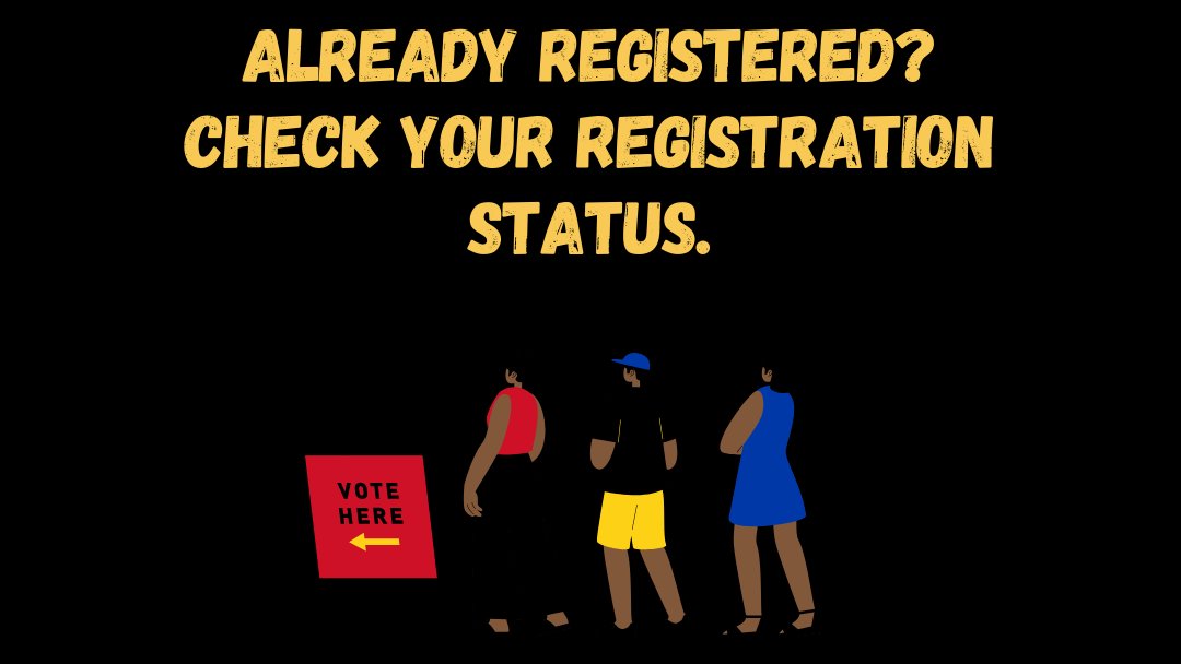 @WomenOnTheRise1 @VoteRiders Georgia has removed over a hundred thousand names from our voting rolls. Especially if you have a felony on your record, be sure to check you are still registered at mvp.sos.ga.gov/s/