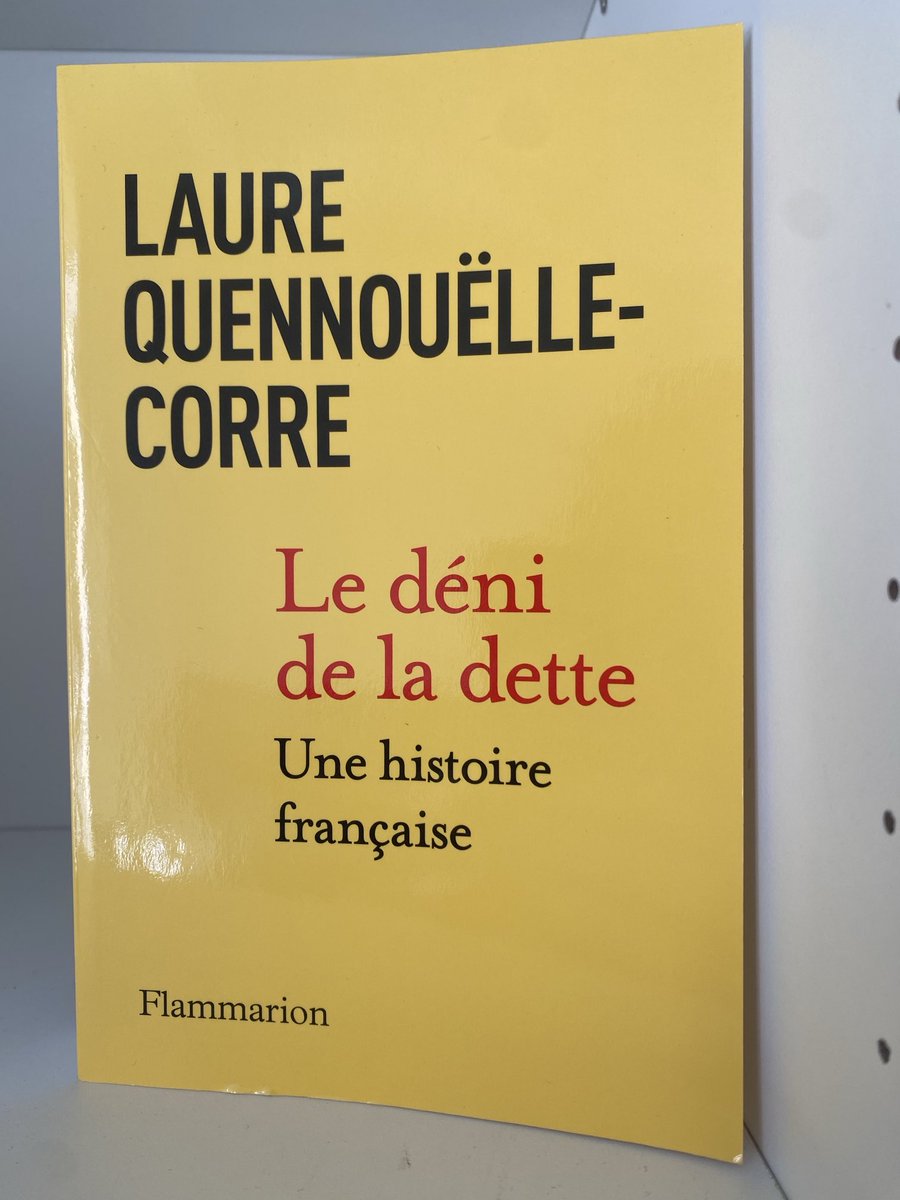 Laure Quenouëlle-Corre est l'invitée de ⁦@CPolF5⁩. Dans son essai juste paru, elle dresse l'histoire passionnante du déni de la dette en France depuis 1914, de ses causes et conséquences et nous donne de quoi comprendre l'actualité brûlante du sujet ⁦@Ed_Flammarion⁩