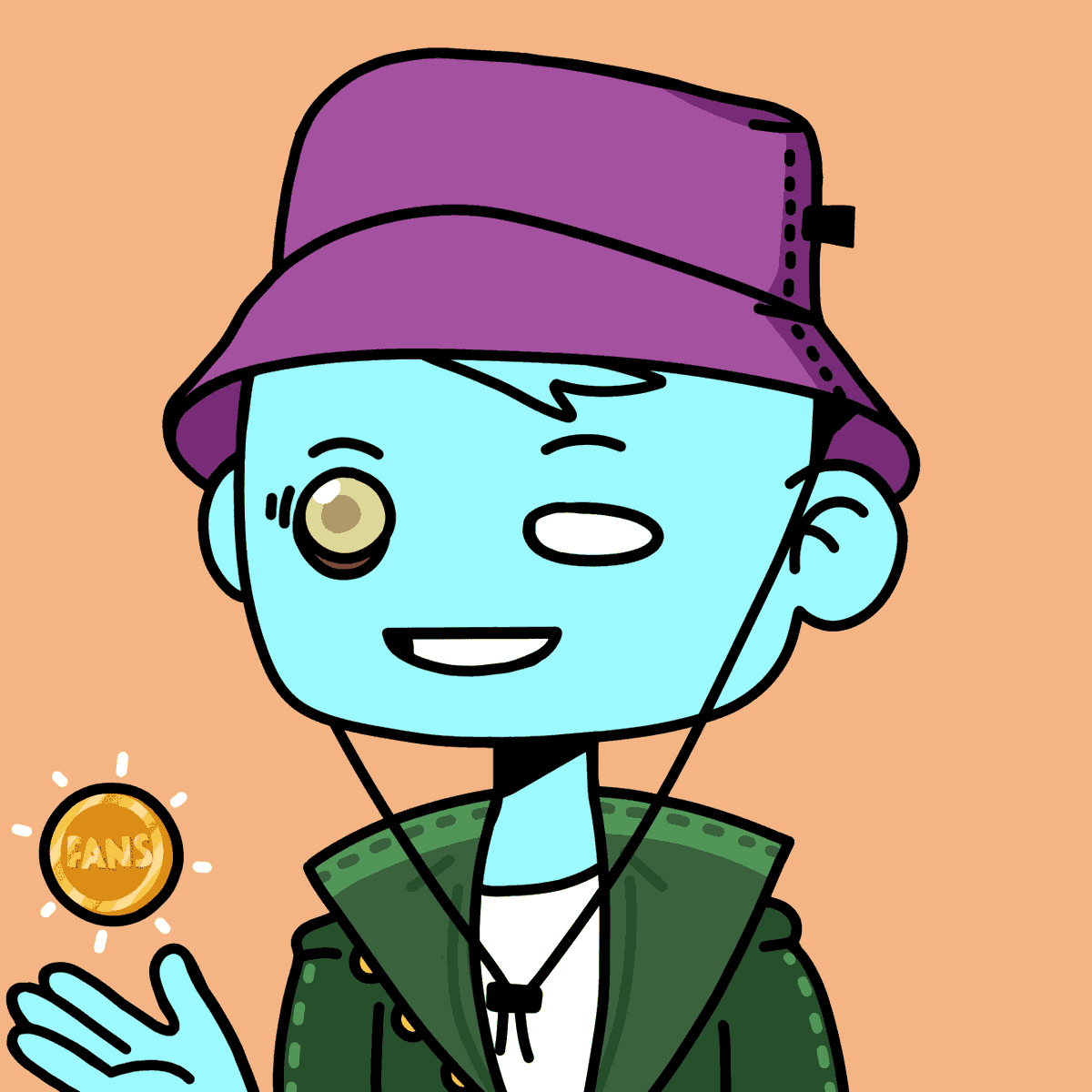 New mint:  Friend #00824

🍀 background: f5b585 | 3.65%
💜 clothing: Rockstar | 0.555%
🍀 extra: FANS | 5.27%
🌐 eyes: Grrrrrr | 1.435%
🌐 head: Leany | 1.505%
🍀 mouth: Friendly_Smile | 3.105%
$FANs #OnlyFriendsClub #OFC #NFT #altcoin #Solana