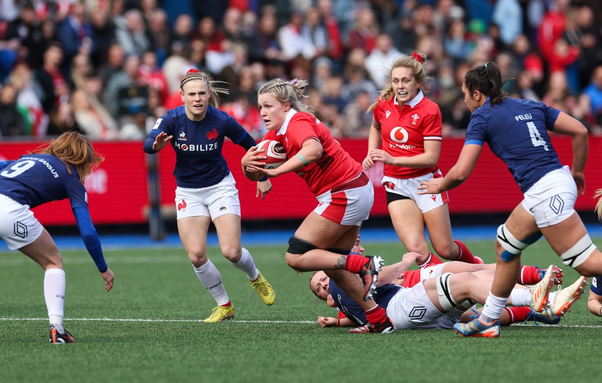 Defeat for Wales, but a much improved performance France were just too clinical in the end and Wales will have to lick their wounds and go again against Italy next week! 👉sportin.wales/france-down-wa…