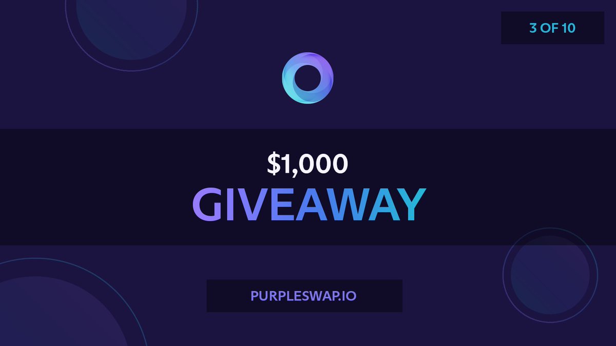 $1,000 Giveaway #3 Continuing our weekly giveaways, it's time for Giveaway #3! To maintain transparency and address any concerns, we'll once again provide a unique link to the twitterpicker draw results. 🎁 4x $250 in $SOL ($1,000) Conditions to participate: 💜 Follow