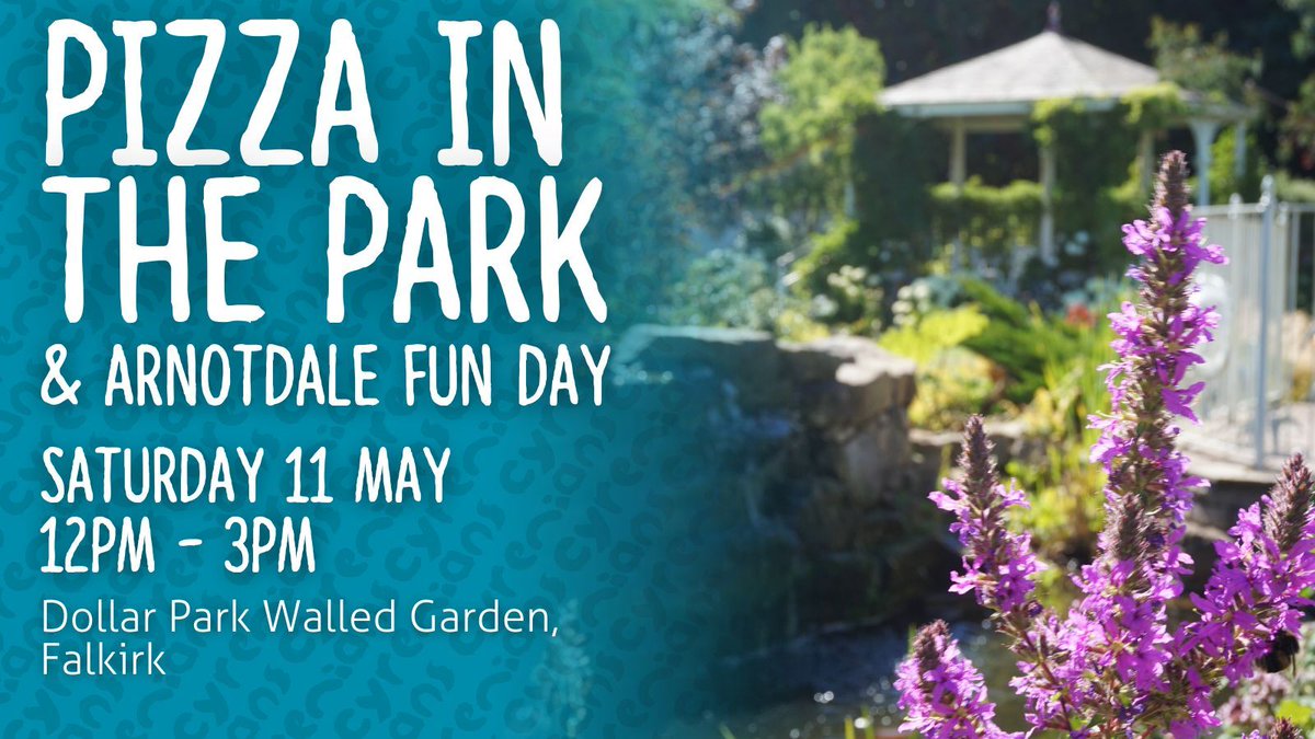 Join us for a slice of fun at our Pizza in the Park event! 🍕 It's a FREE entry event at our Walled Garden and Arnotdale House in Falkirk. Enjoy tasty handmade pizza, live music, a craft fair and more. Details about the event: buff.ly/3TzTGQv