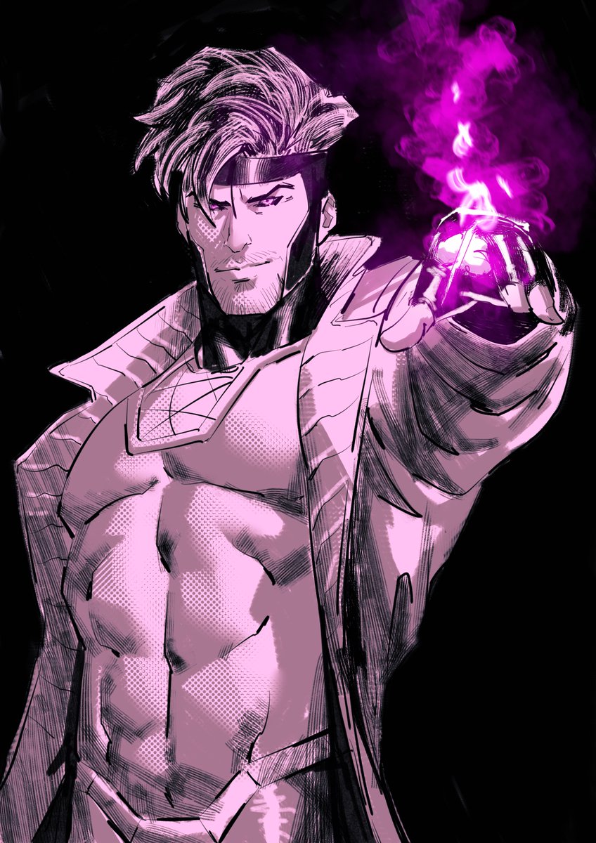 X Men Gambit Drawing Lover This Sketch Gambit By @ink4884 #gambit