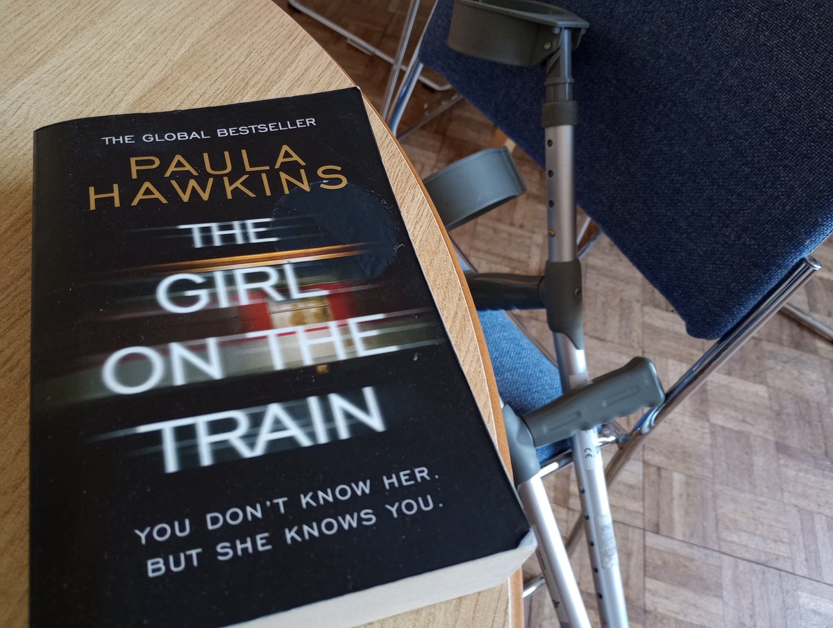 Nice to be out... Waiting in the foyer at church while Hywel does the techy prep stuff for @scbc_uk evening service... Reading a good book.