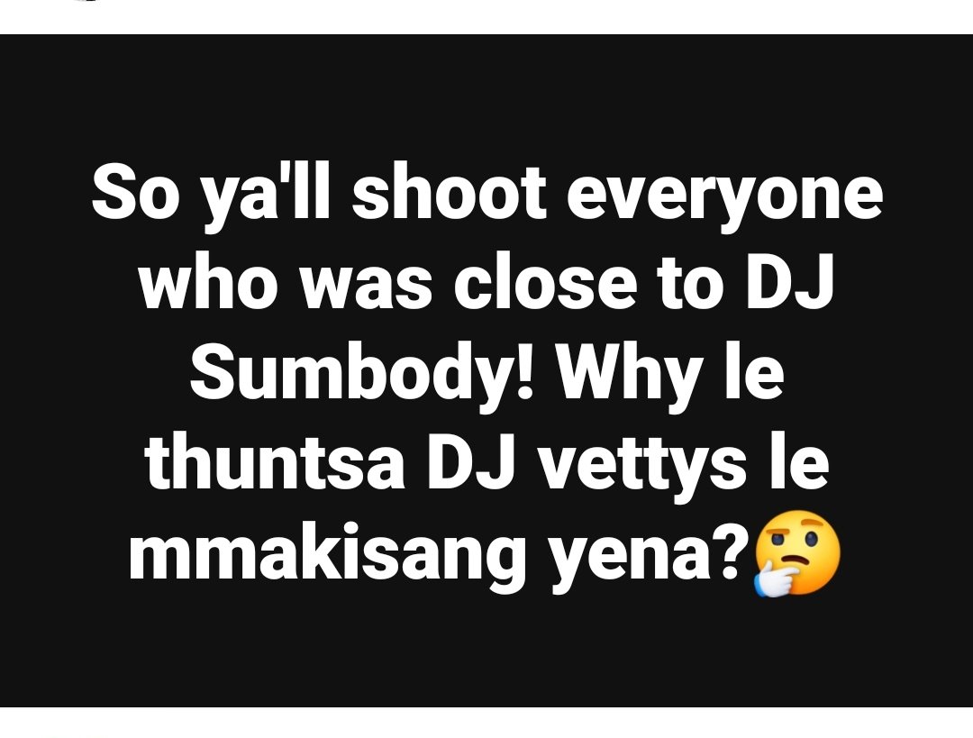 Dj Vettyz shoot in Feb 24 but Survived, Artist should Cancel accepting Gigs in PTA until something is donr #Mashata