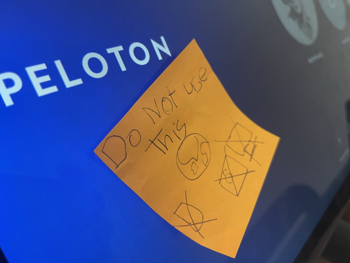 Celebrating Earth Day! 🌍 But vetoing my daughter’s idea to ditch the <a href="/onepeloton/">Peloton</a> to save energy—need my eco-friendly endorphins 💚🚴‍♂️ #EarthDay2024