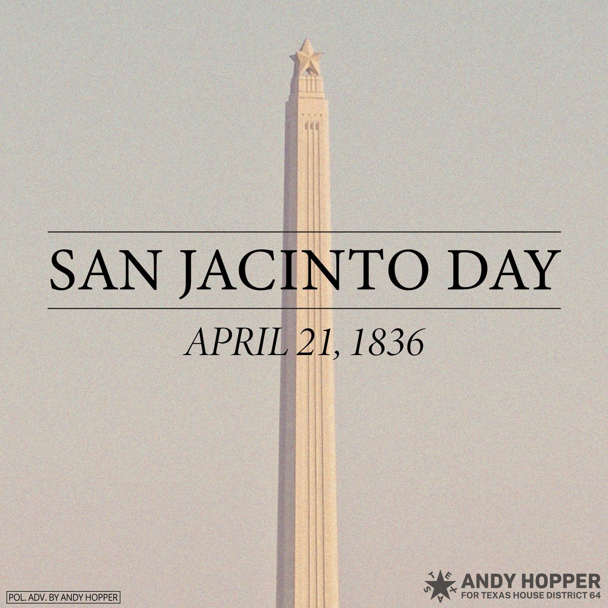 188 years ago today, the Texan army under the command of General Sam Houston defeated the forces of Santa Anna at San Jacinto, and the Republic of Texas raised its head among the nations of the world. #RememberTheAlamo #RememberGoliad #TexasForever
🇸🇴🇵🇱