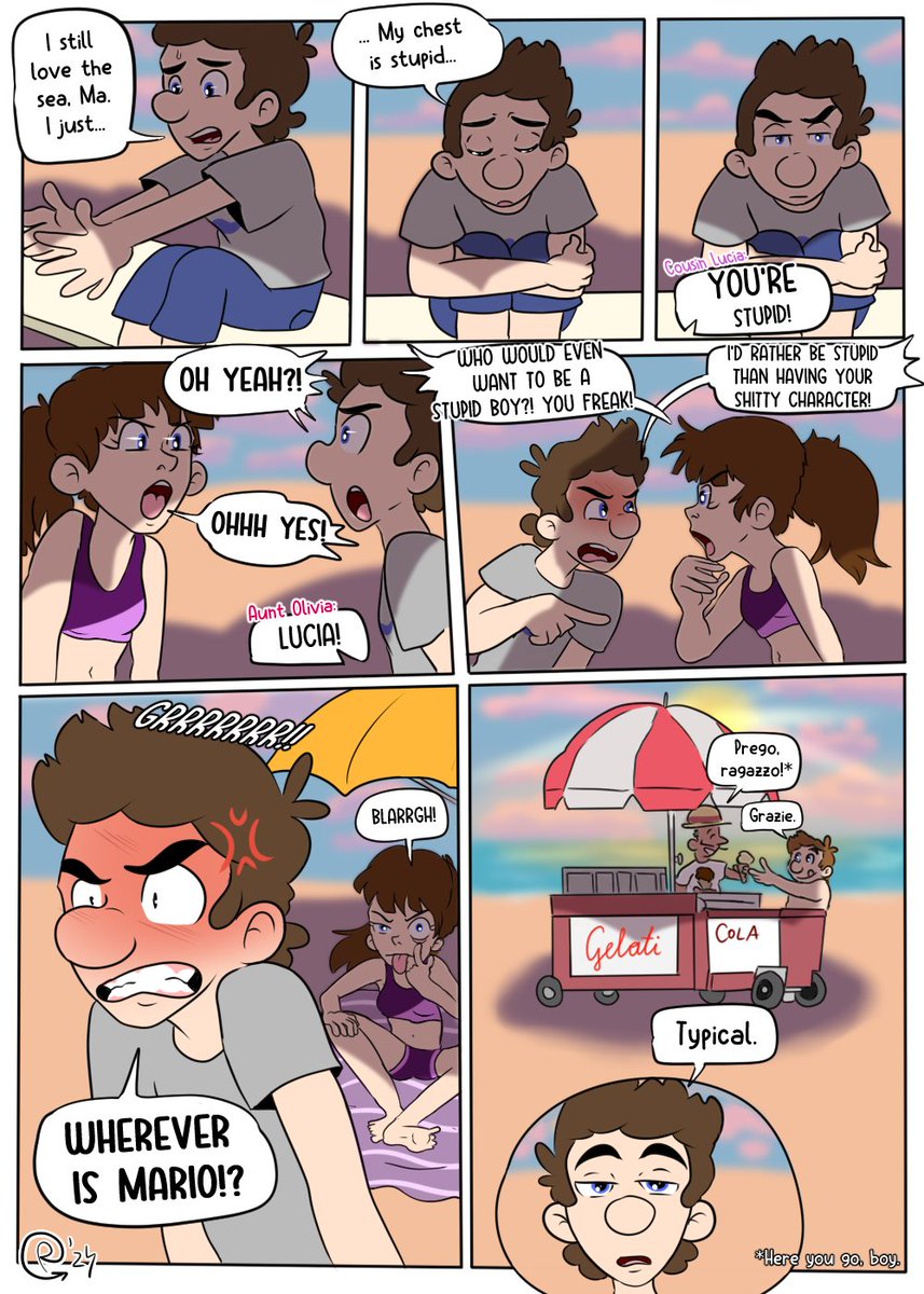 1_upboys's tweet photo. Parrotfish Pg 23-26π
#mariobros #SuperMarioMovie #mariofanart #supermariobros #luigi #luigifanart #cuteluigi #supermariofanart #1upboys #supermariobrothers #wholesome #Luigimybeloved #1ub #smb #marioandluigi #parrotfishcomic #transcomic #transluigi #lgbt #smbfanart #smbcomic https://t.co/3R6N7GGxG5