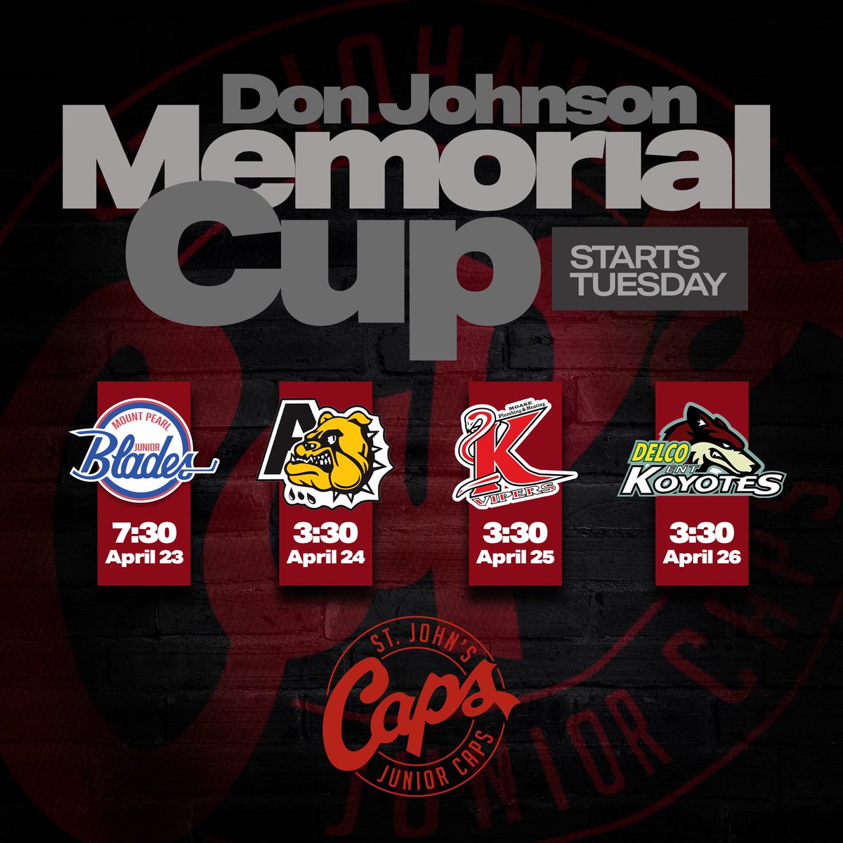 St. John's Junior Caps tweet media