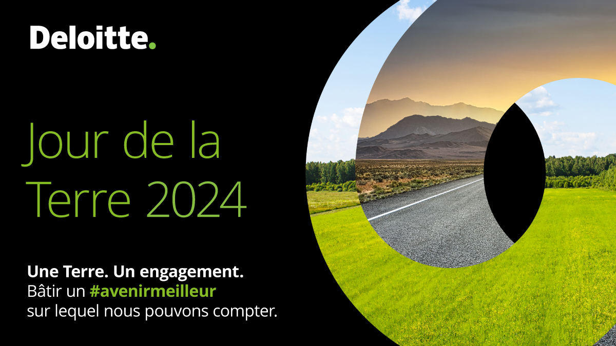 Les petites actions peuvent avoir une grande influence. En ce #JourdelaTerre2024, les gens de Deloitte Canada s’unissent partout au pays pour soutenir la planète qui nous nourrit. 🌱🌎 Visitez notre page ClimatMondial pour en savoir plus : deloi.tt/3Qb0HXn