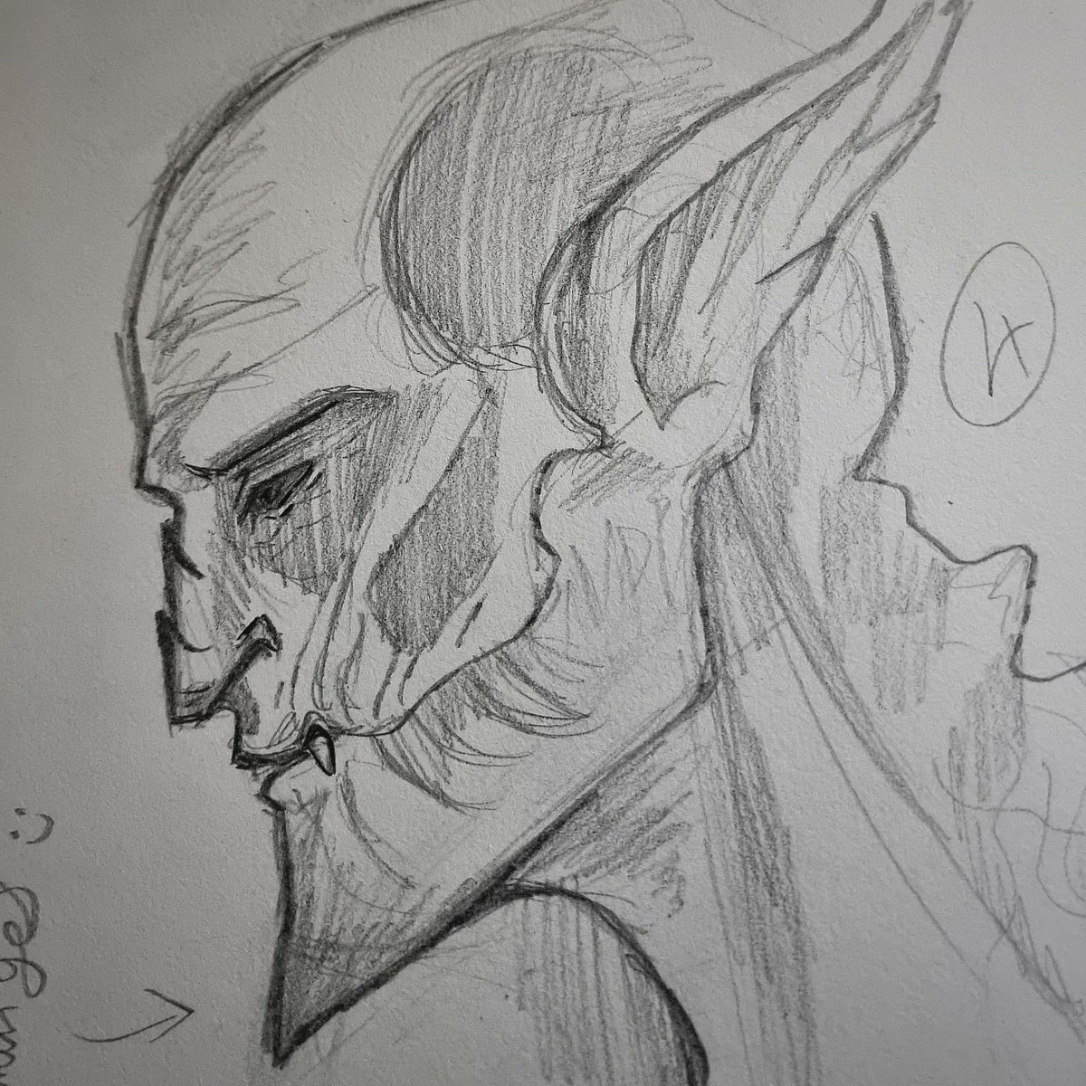 PJP_Art's tweet photo. Havnt posted sketchbook stuff in a little while. Have some character scribbles (not in order).

#sketchbook #characterdesign #characterart https://t.co/fVy9TdsUfB