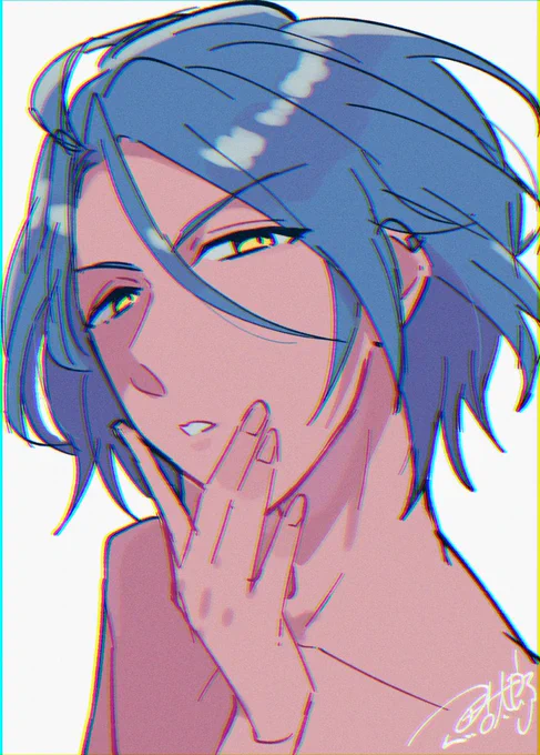 原稿やらずに落書きしたよ〜