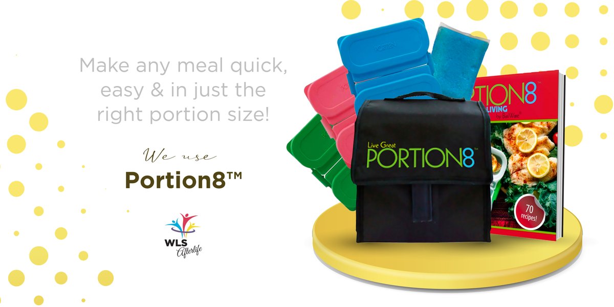 Portion Control, portion control, portion control✨ So important on your weight loss journey. Check out one of our favorite tools, the Portion8 kit.  Different colors to choose from and great for life after #gastricsleeve or #gastricbypass #ad #portioncontrol #wlsjourney