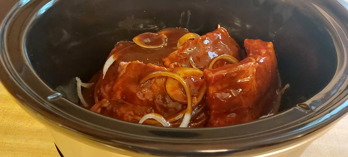 Yes, at age 60, I'm trying the slow cooker process for the 1st time. Baby back ribs w homemade sauce recipe found on @tasteofhome web site. #foodlover #BBQ
