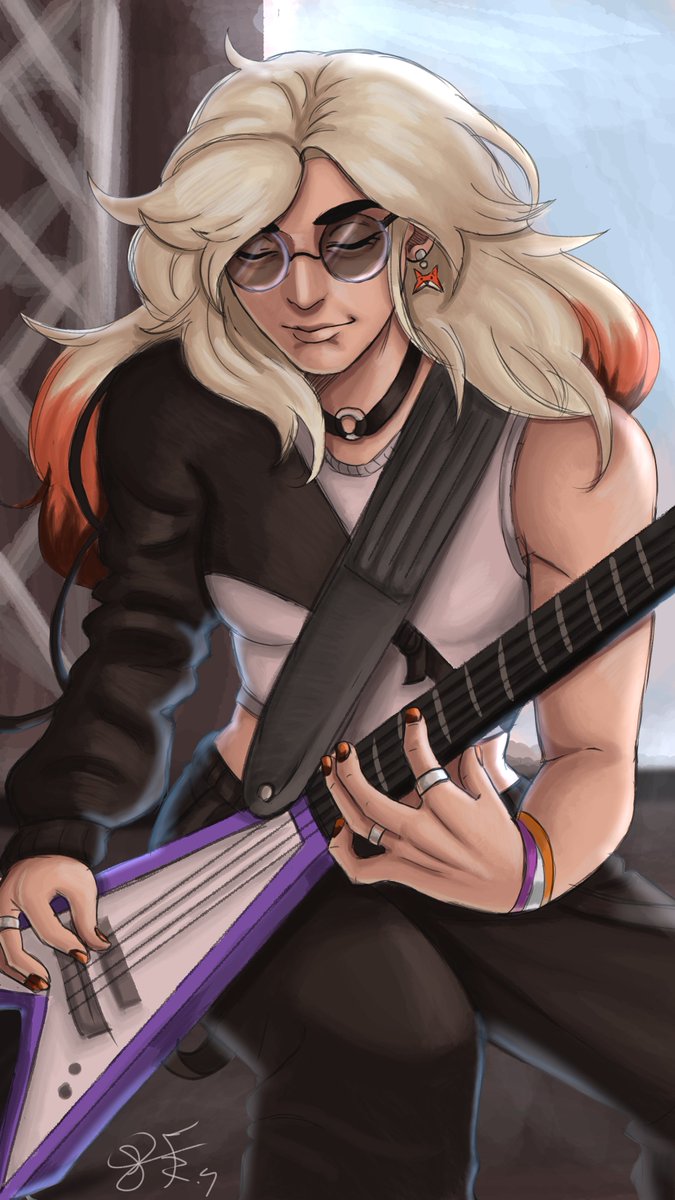 Guitarra 🤟🎸

#ocart   #originalcharacter