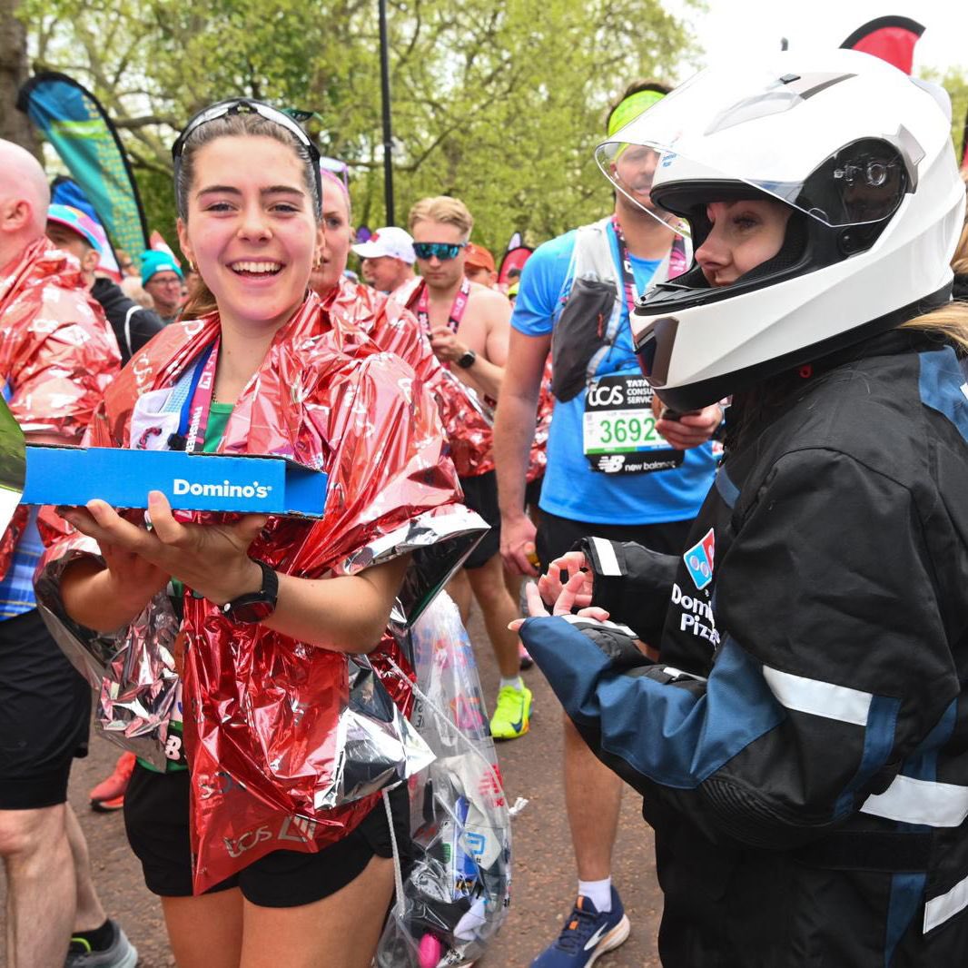 a short London Marathon love story 🏃🏼‍♀️✨🍕
