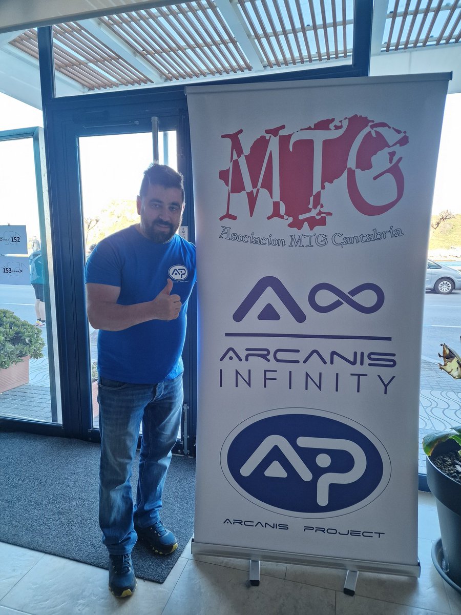 ✨️SORTEAZO✨️
Quieres conocer o repetir la experiencia Arcanis? 
Os traigo este pedazo de sorteo desde Suances:
Alojamiento🏠
Comidas🍽
Torneos💷

Para participar tenéis que seguir estos pasos👇🏻
- Seguirme a mí y a <a href="/ArcanisInfinity/">Arcanis Infinity XXII 🔜17-19 Octubre 2025</a> 
- Dar❤️
- Hacer rt🔁
- Menciona a 2 amigos🫂