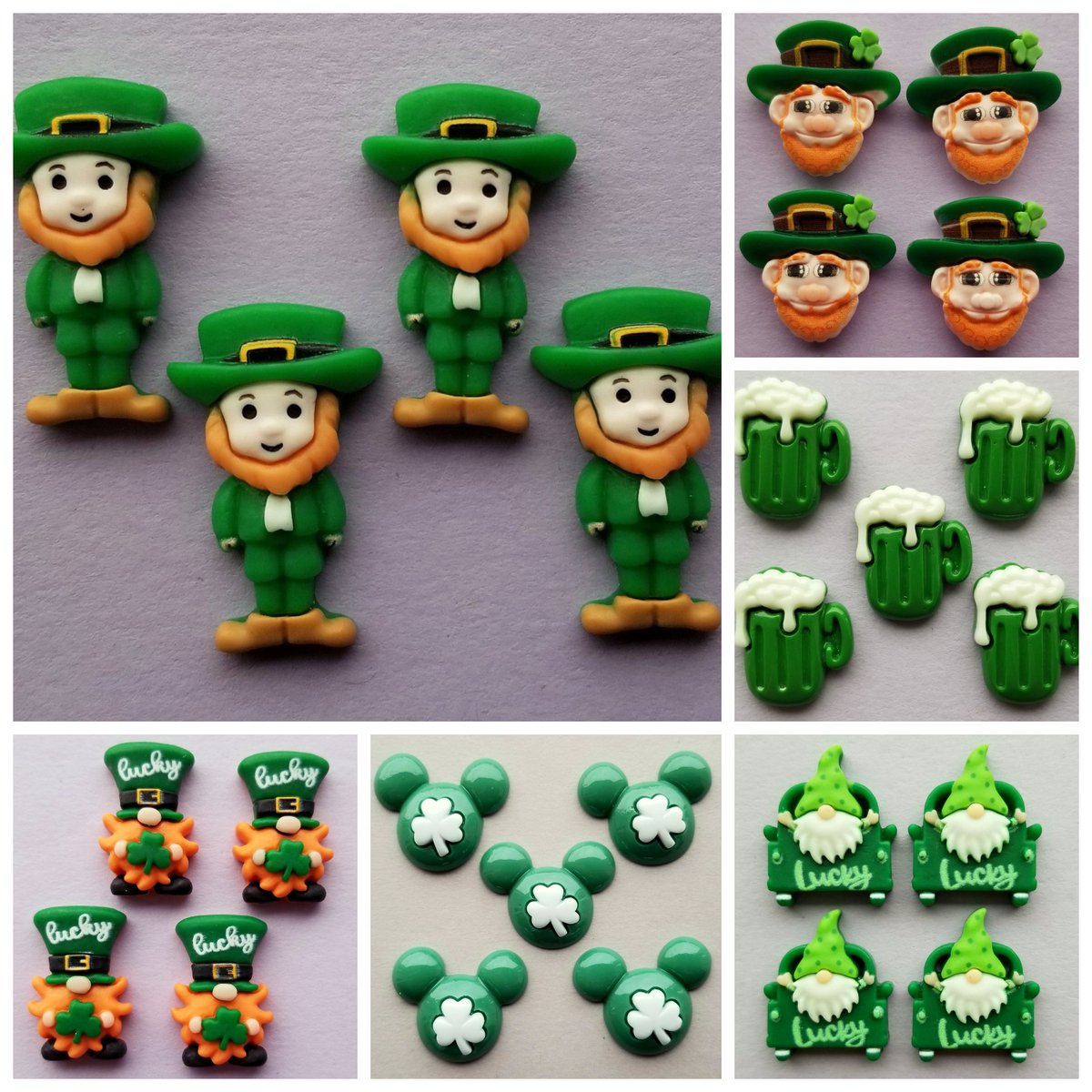saph1re's tweet photo. Resin Flat Backs #StPatricksDay #Irish #Leprechaun #Gnome #Gonk #Ireland #Pint #Beer #MouseEars #Shamrock #craftsupplies #cardmaking #etsy #etsyuk #etsyseller #etsystore #etsyshop by Saph1re https://t.co/ArWJvUhUfT via @Etsy https://t.co/Uwr4NPd8EK