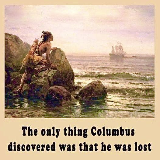 America wasn’t “discovered.” America was invaded. Who here agrees? 🖐🏾