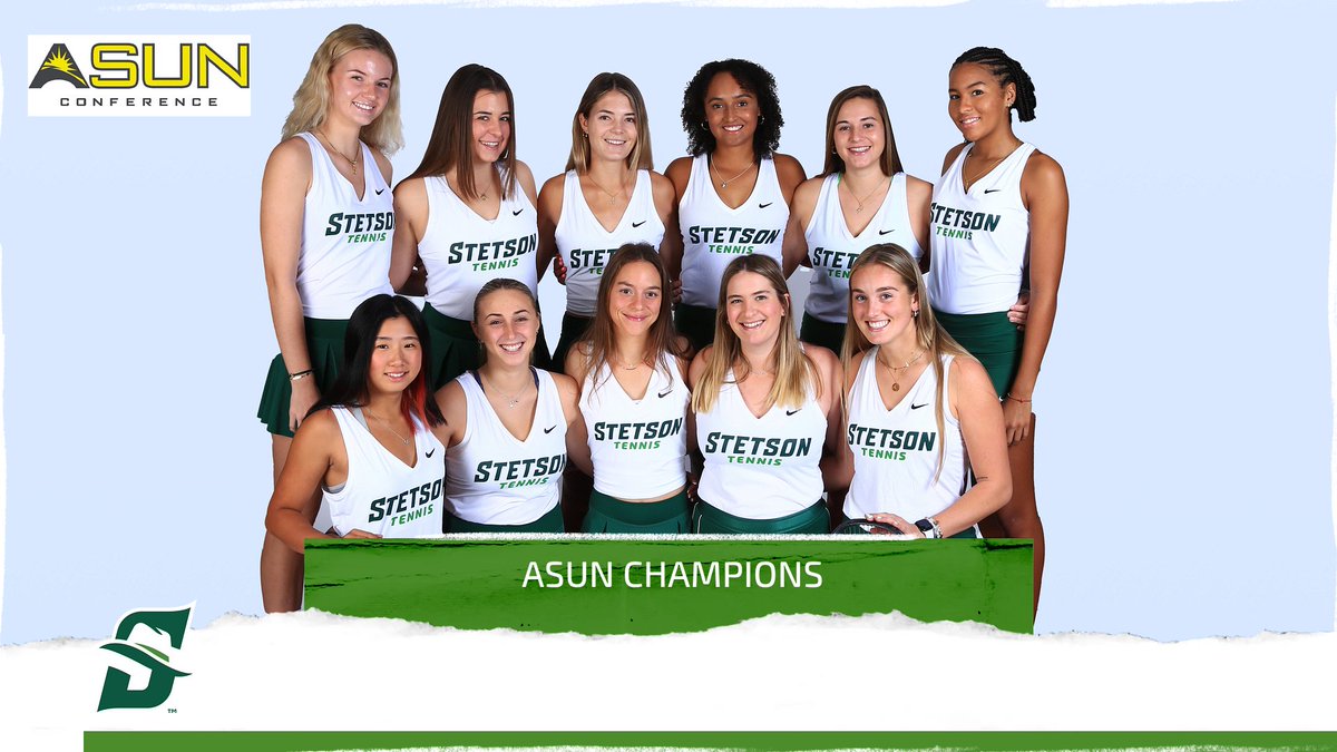 The Women are ASUN CHAMPIONS!! Up Next the Men Face UNF @ 1:00PM in the ASUN Finals! #GoHatters