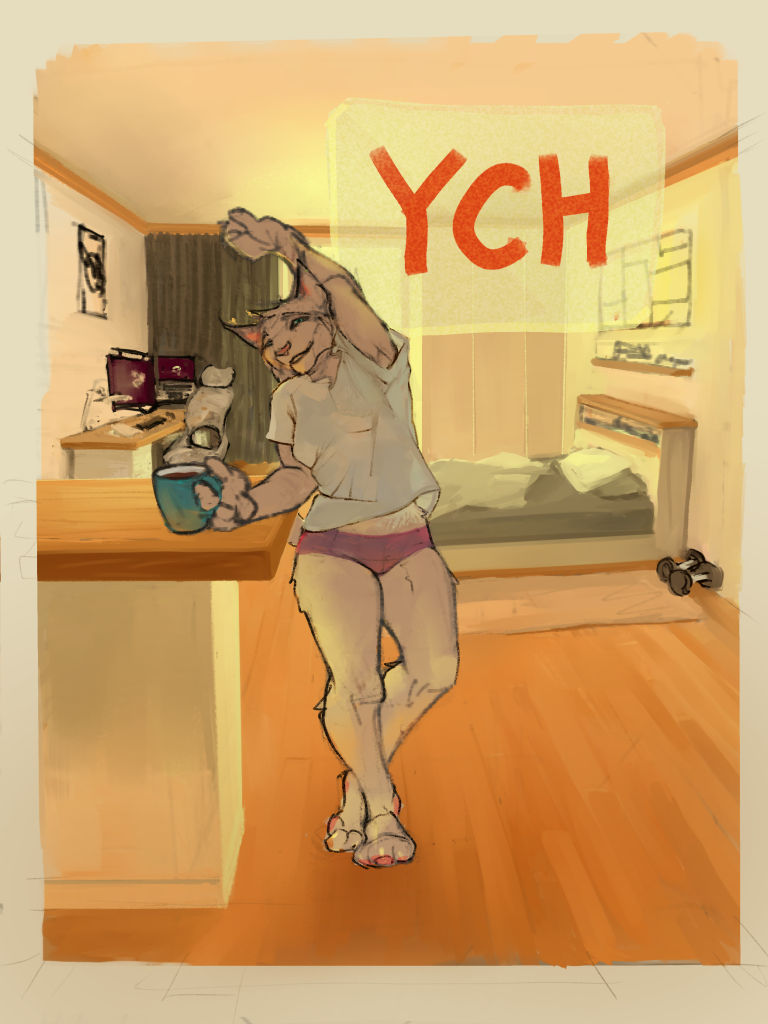 Losty_Spotless's tweet image. my part for collab with @HeatherWolf755
details here furaffinity.net/view/56356910/