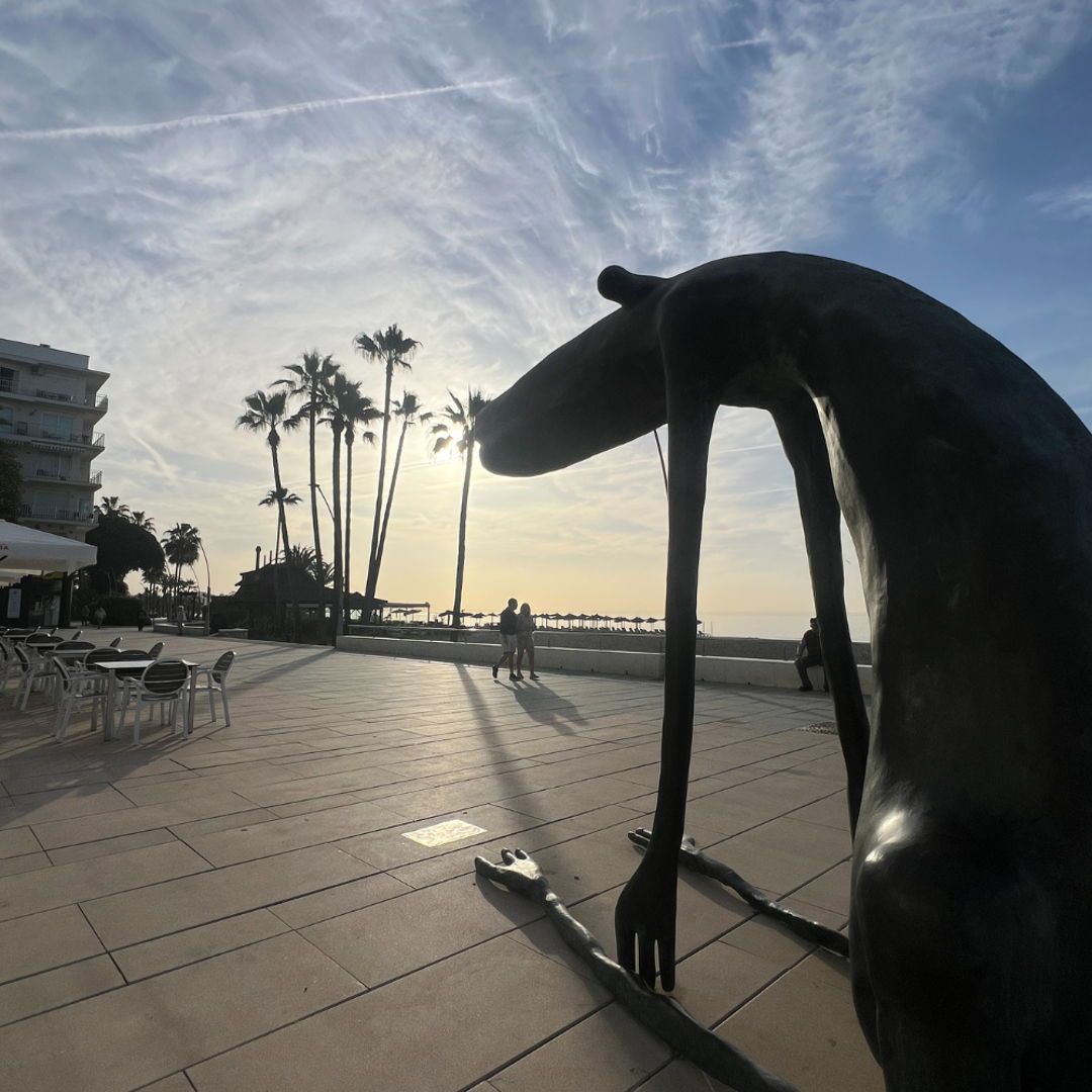 It is a dog, right?

The 'dog statue' on the paseo in Estepona. 

#estepona #costadelsol #spain