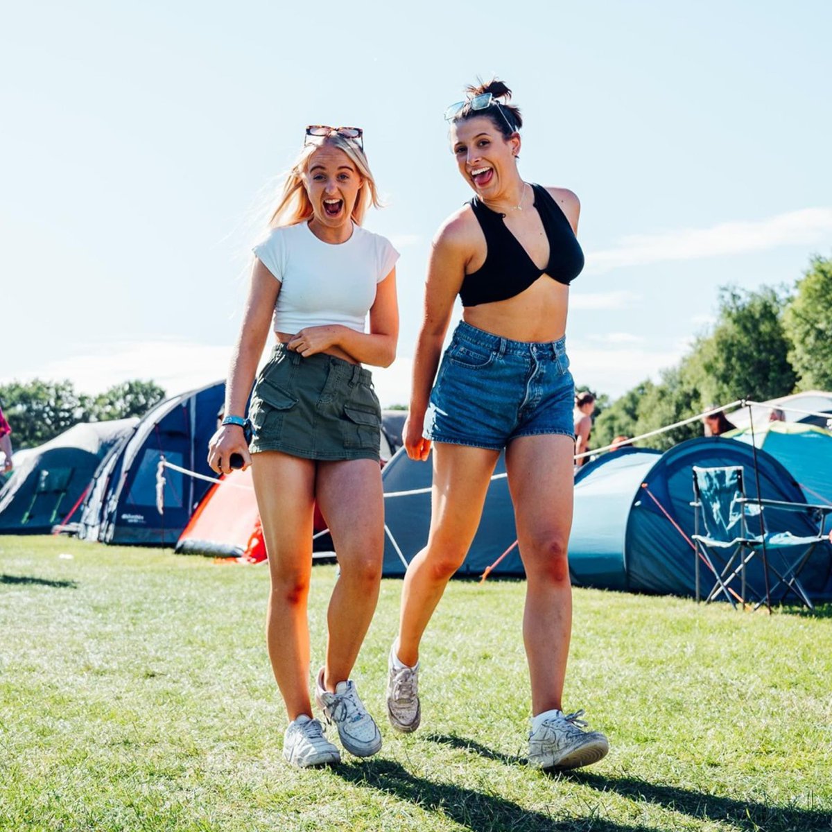 POV: You've just arrived at Bournemouth 7s, camp is all set and you're getting ready for the opening party 🌞🙌 Camping is 92% full so make sure you book your space before it's full ⛺️