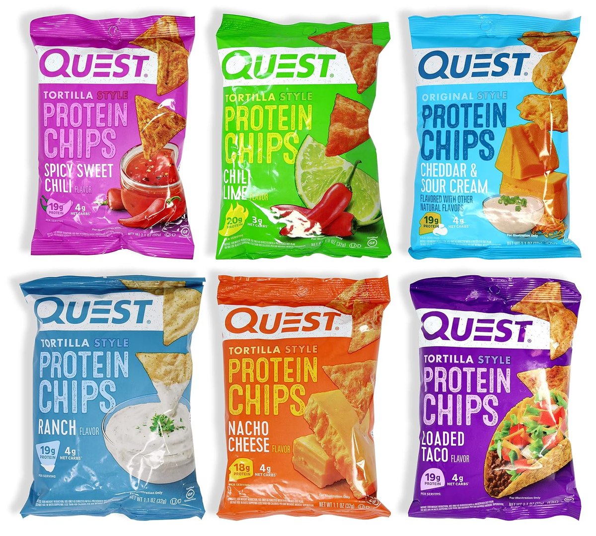 5. Replace chips with Quest chips Less calories More protein Lots of flavor options that taste great too