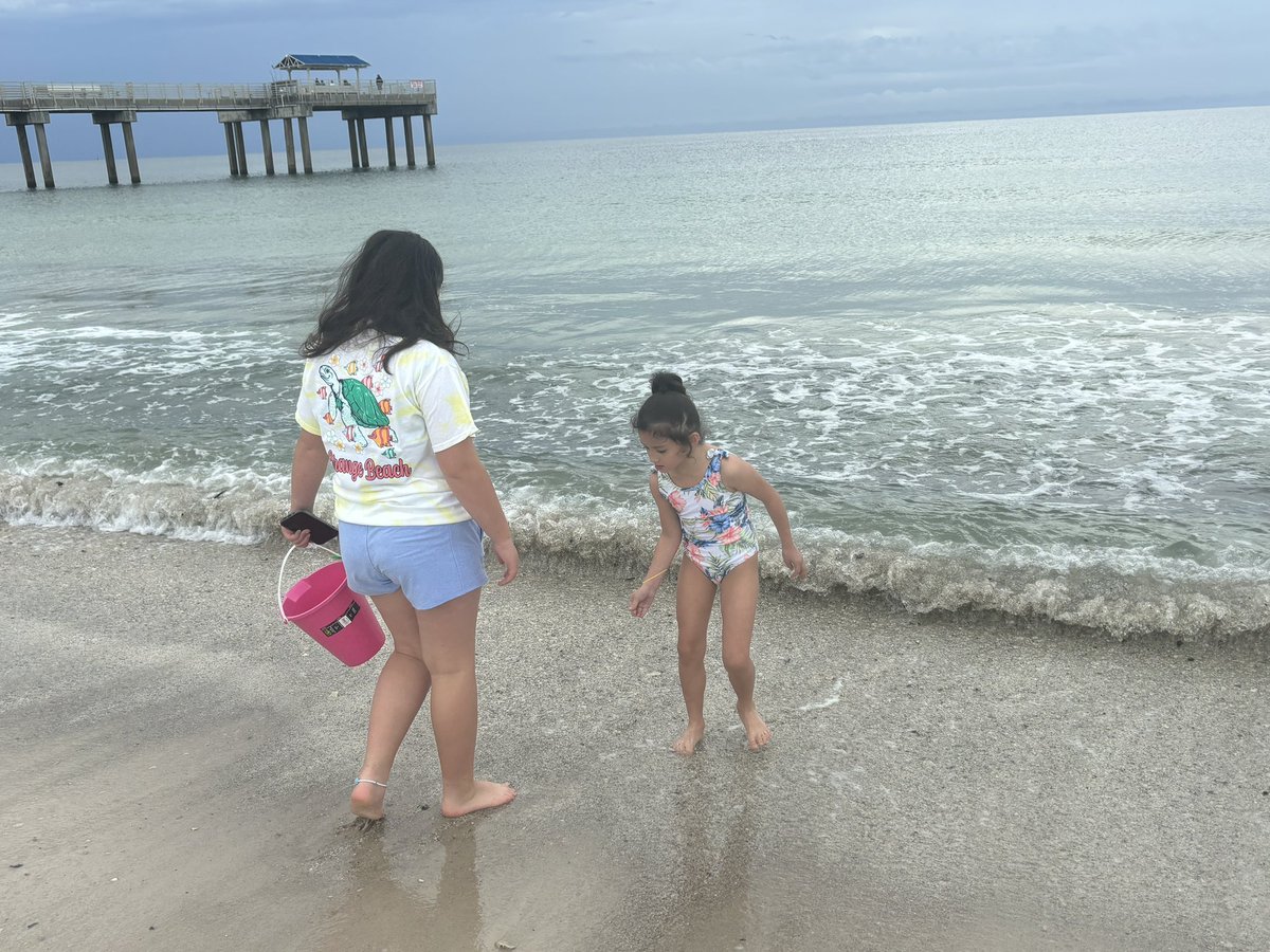 We are not letting the clouds stop us… still beaching it!