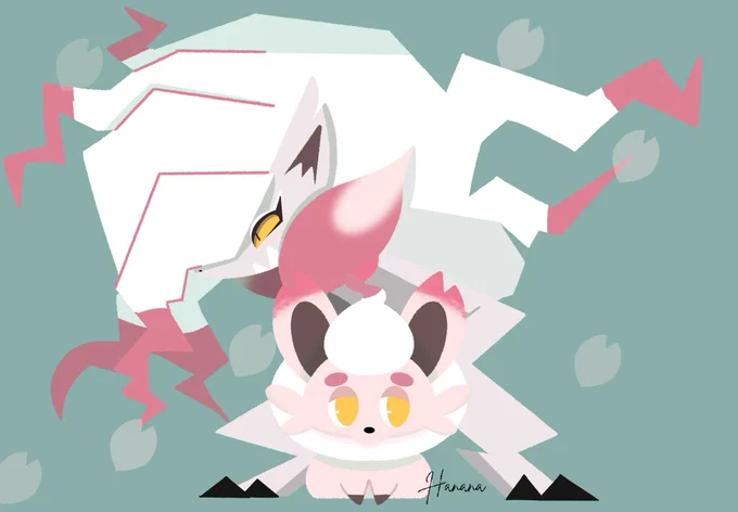 #私はこういう絵師です見た絵師全員参加 こういうなんかパッキパキの主線なしイラストを描いてます。
