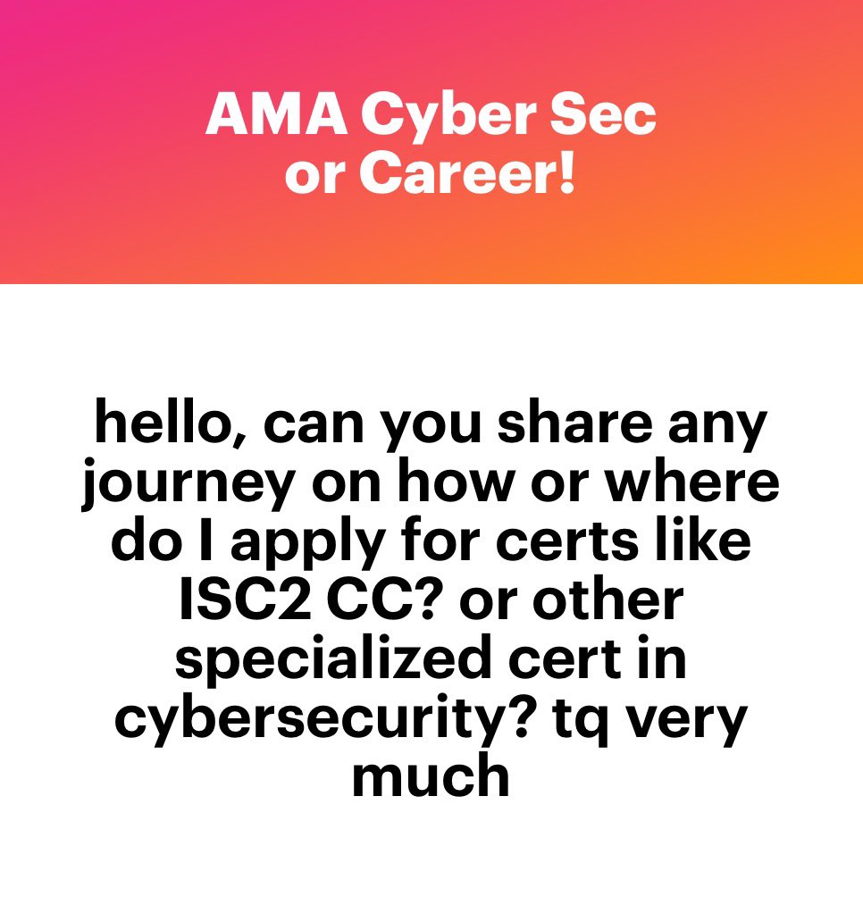 You can put certification in cyber security in a straight line with foundational cert like ISC2 CC as the first point and advanced overarching cert like ISC2 CISSP as the last point.

In between, you have specialized certs across all areas in cyber security including pentest,