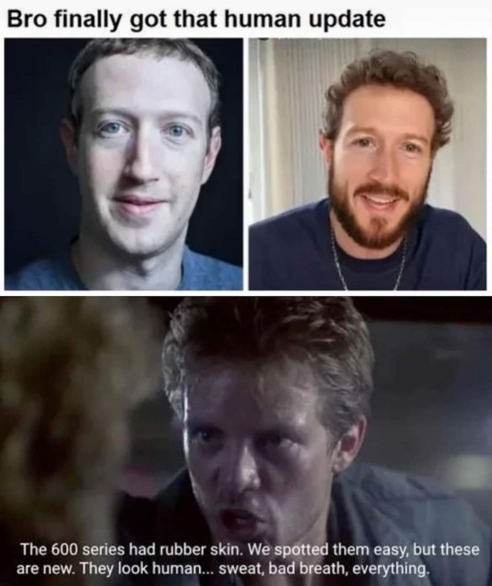 federicogazaba's tweet photo. #meme #zuckenberg #t600 #human #META https://t.co/5UqAyWr0pl