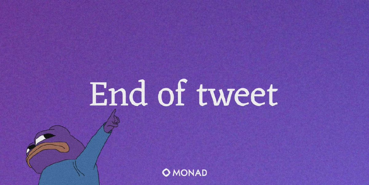 Sk71230707's tweet photo. @monad_xyz 💜 MONAD SUNDAY WISH 💜

Right now, 500+ members from the Monad TG chats are being PURGED… so 500 spots are open

https://t.co/bXSoNpehfL

Sign in and cover gas fee https://t.co/jWu1WCnBZx