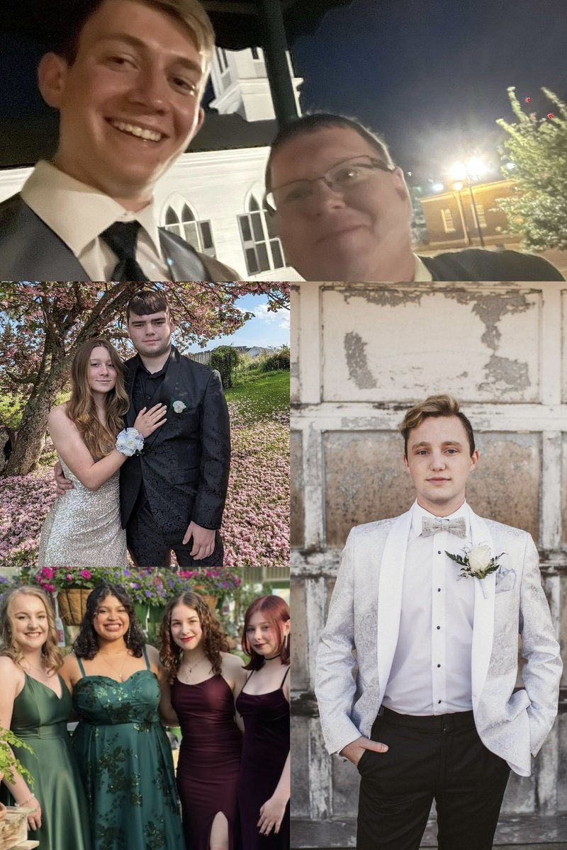 The Greene Devil bowlers all dressed up for prom!🎳💚