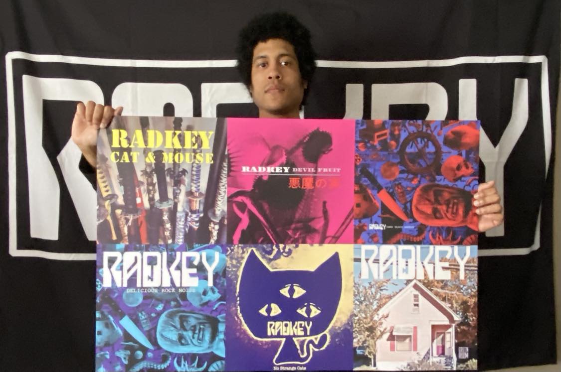 Radkey's tweet photo. Want a limited piece of Radkey history?
We have the LAST TWO available for you -
One for purchase ($30+$10 S&H)
and
One by Chance - $5 waffle!
Check it out here https://t.co/tURautY8o8
#roadfund #rockhistory #radkeyrock https://t.co/az6fFiXjLi