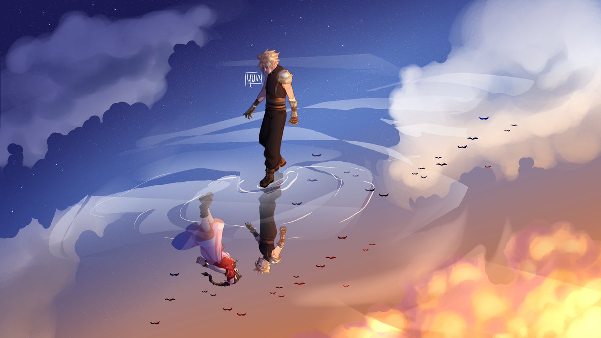 ❀Separate worlds...❀

#FF7R #FF7 #Aerith #Cloud #Clerith #クラエア