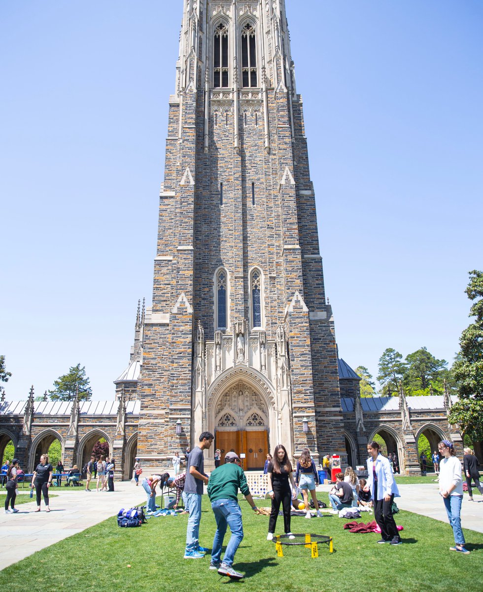 DukeChapel's tweet photo. @DukeStudents, We are here to celebrate LDOC with you! Join us on the Chapel Quad this Wednesday between 10:00 a.m. and 2:00 p.m. for a festival with games to play, cotton candy and popcorn to eat, suncatchers to paint, and free t-shirts to color. https://t.co/8bM2UPe6cv