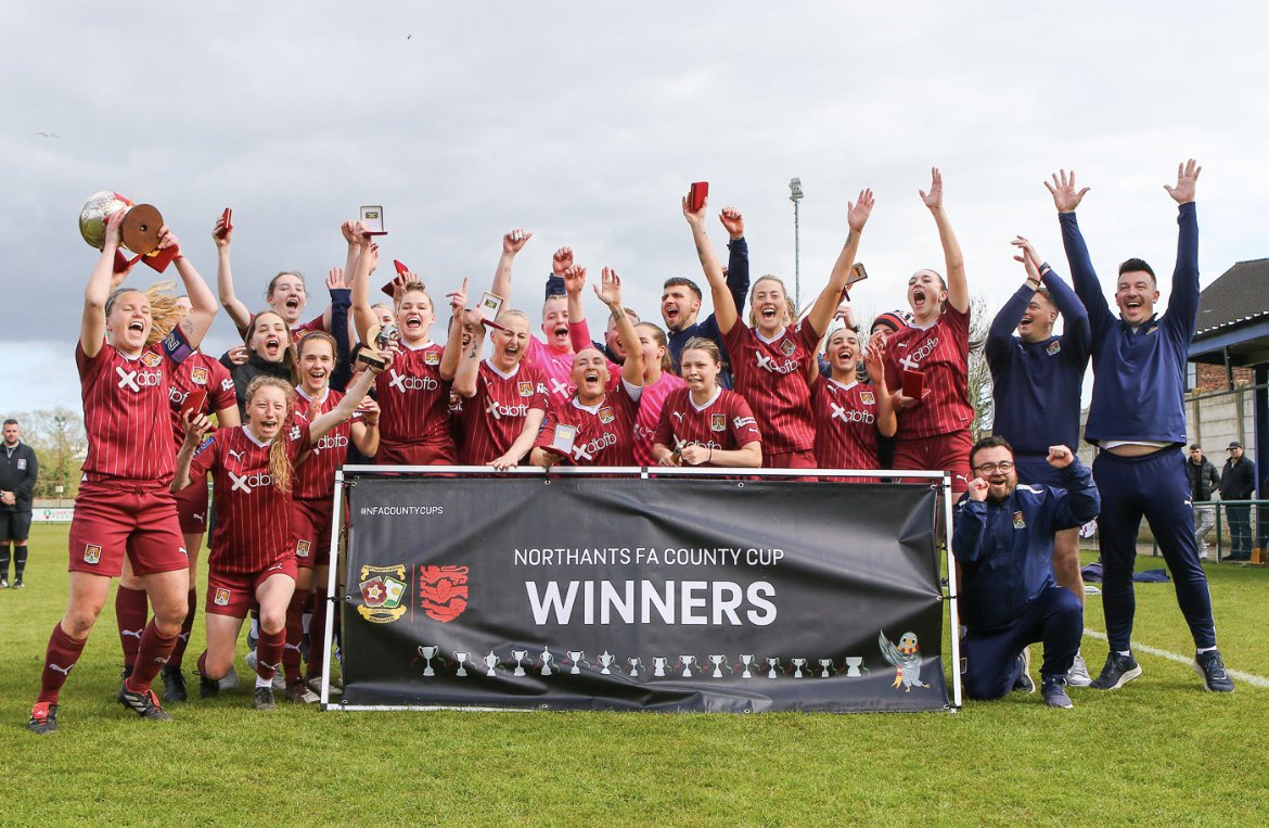 🏆 NORTHAMPTONSHIRE FA WOMEN’S CUP WINNERS!

#ShoeArmy 👞