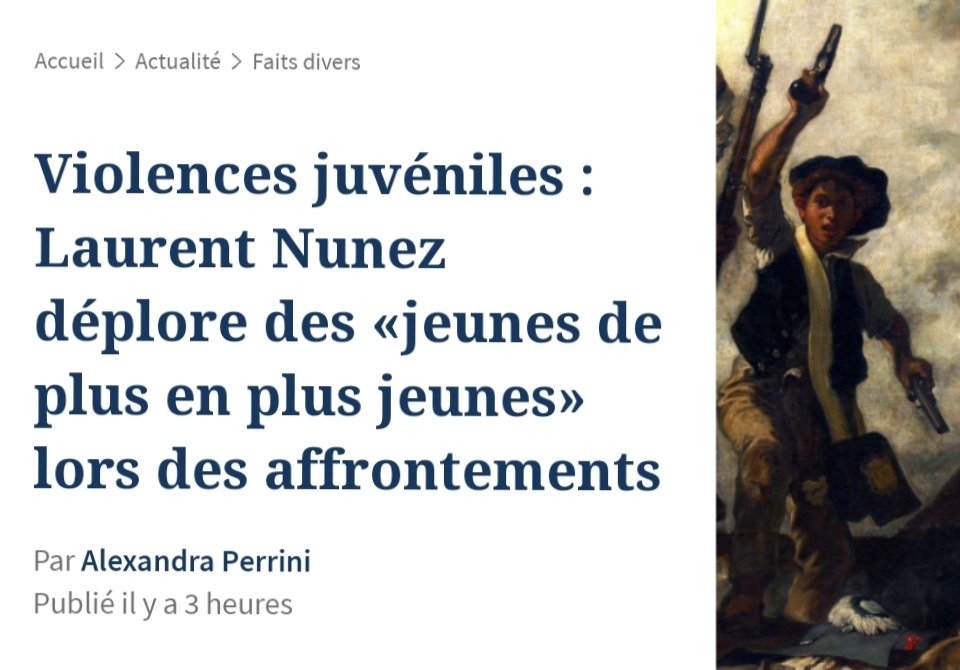 Peut-être parce que les pauvres sont de plus en plus pauvres ? Et que les jeunes sont les premiers touchés ? #Gavroche #RevolutionNow