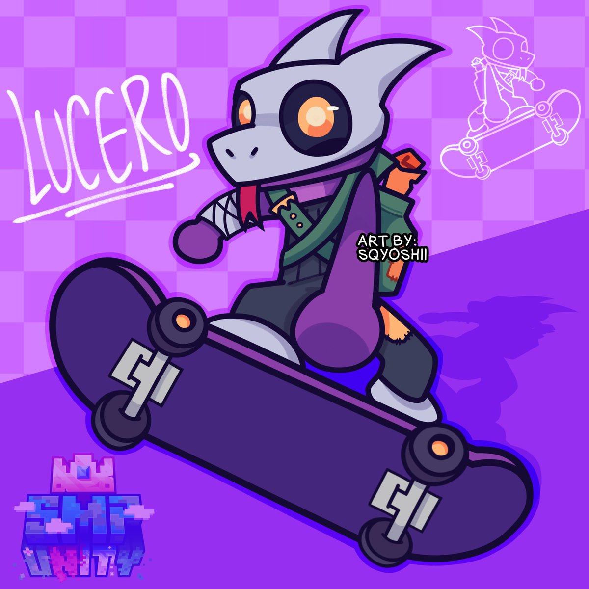 sqyoshii's tweet photo. [SCHEDULED POST]

It's the lil guy!! Which should I do next. .

#SMPUnity #SMPU https://t.co/qDPM57cCFb