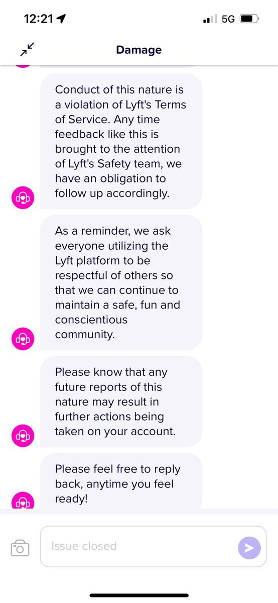 jpdeve24's tweet photo. The driver provided Lyft NO evidence of exterior/interior damage. He also lied to Lyft that my friend was “violent”, how can a rider who has 4.8 stars all of a sudden be violent in 1 ride? The worst thing was that @Lyft gave ZERO explanation as to how she “damaged” the car. (3/7) https://t.co/zAe8QPQh2q