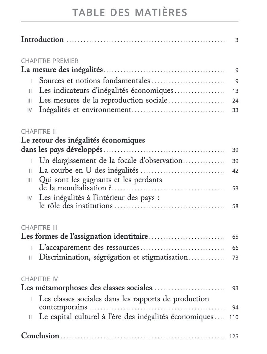 La 3e édition, largement remaniée en plus d'être actualisée, du @Coll_Quesaisje (@editions_PUF) sur les inégalités sociales sera publiée le 1er mai 2024. En route vers le 10e mille!