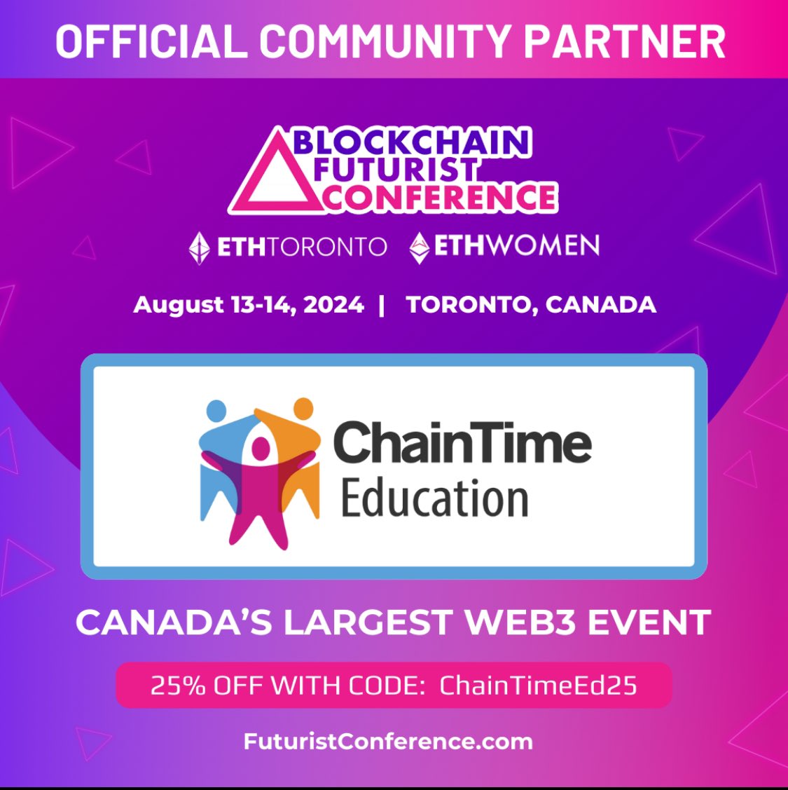 Maya (@nmbtc_official) on Twitter photo Coming to Canada where Vitalik Buterin and Binance CZ call home for Blockchain Futurist Conference Aug 13-14 . Use code”ChainTimeEd25” to save 25% on admission ticket! #ChainTimeEducation #GlobalBlockchainAlliance #FinTechAssociationNA #Web3SA_Ca <a href="/lingsss188/">Meta_digital</a> <a href="/Alicelina/">Alice Jiang</a> Coming to Canada where Vitalik Buterin and Binance CZ call home for Blockchain Futurist Conference Aug 13-14 . Use code”ChainTimeEd25” to save 25% on admission ticket! #ChainTimeEducation #GlobalBlockchainAlliance #FinTechAssociationNA #Web3SA_Ca <a href="/lingsss188/">Meta_digital</a> <a href="/Alicelina/">Alice Jiang</a>